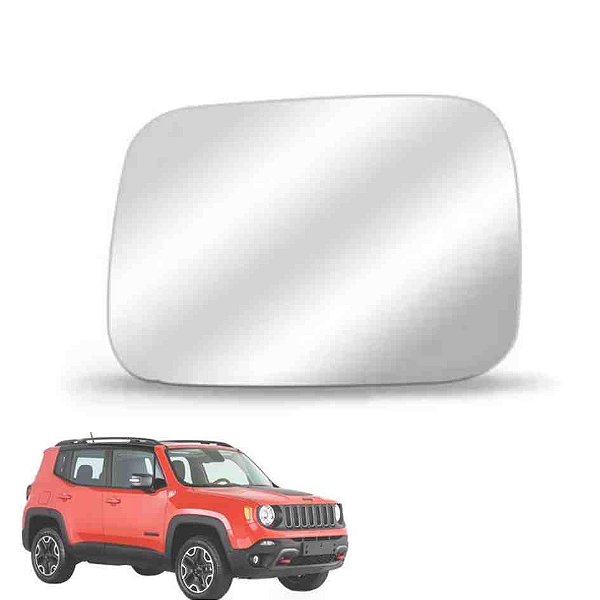 Refil lente de retrovisor jeep renegade de 2015 em diante lado direito blawer cod 5363d