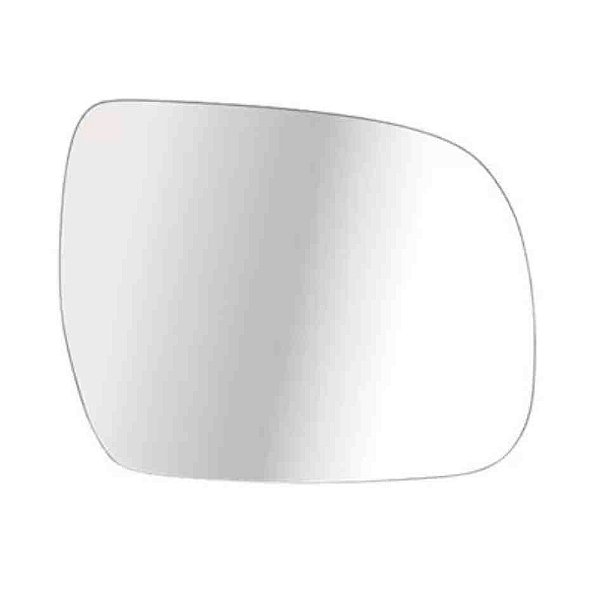 Refil lente de retrovisor da hilux toyota de 2005 a 2012 lado direito metalizado refix cod 1472