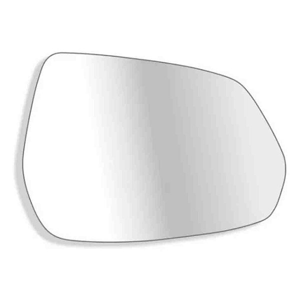 Refil lente de retrovisor do cobalt chevrolet de 2012 em diante lado direito metalizado sem base blawer cod 222d