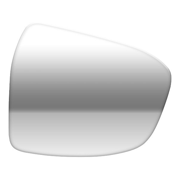 Refil lente de retrovisor do focus ford de 2009 a 2013 lado esquerdo metalizado refix cod 1809 0686138