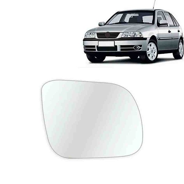 Refil lente de retrovisor do golf volkswagen de 1999 a 2006 lado direito nacional modelo novo blawer cod 109d