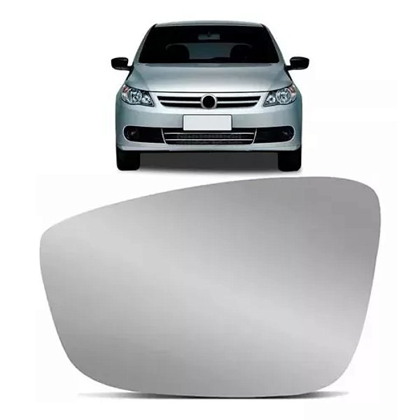 Refil lente de retrovisor do gol g5 volkswagen de 2008 a 2010 lado esquerdo metalizado refix cod 1533 0686299
