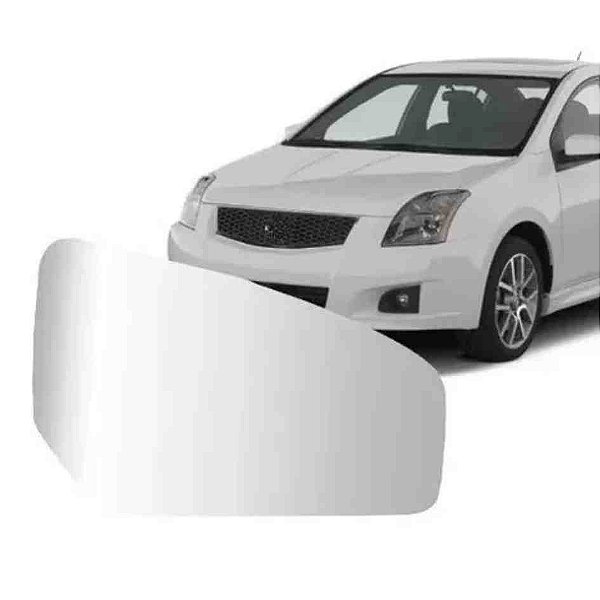 Refil lente de retrovisor do sentra nissan de 2009 lado direito blawer cod 540d