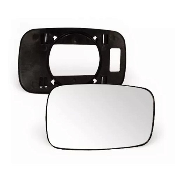 Lente retrovisor com base do palio weekend strada fiat de 1996 a 2000 lado direito metagal cod rtem34