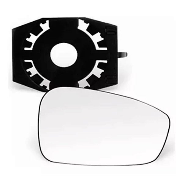 Lente retrovisor com base do new fiesta ford de 2012 em diante lado esquerdo blawer cod 97427