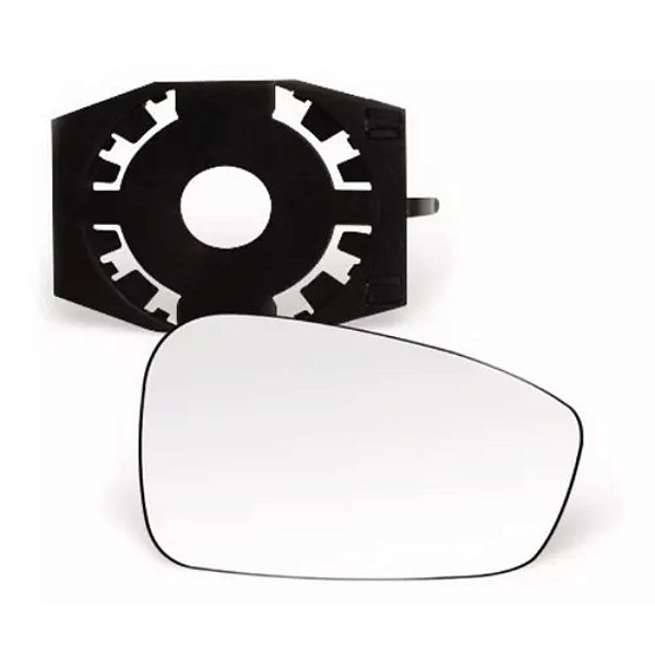 Lente retrovisor com base do new fiesta ford de 2012 em diante lado direito blawer cod 97426