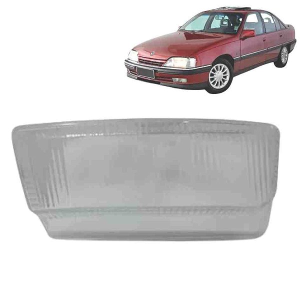 Lente do farol auxiliar de milha ômega suprema chevrolet 1993 a 1998 lado direito vidro raiado rcd cod lv252 0226462