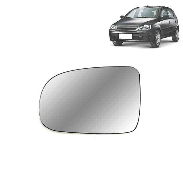 Lente de retrovisor sem base do tipo fiat de 1994 a 1996 lado esquerdo blawer cod 4003e 57533