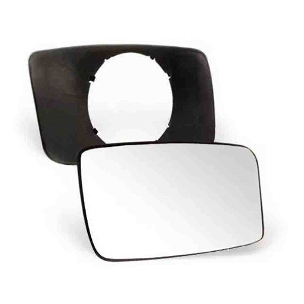 Lente de retrovisor com base do santana quantum volkswagen de 1991 a 1998 em diante lado direito blawer cod 7006
