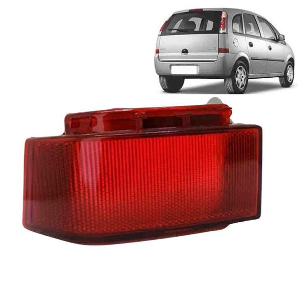 Refletor parachoque neblina do meriva chevrolet de 2003 a 2010 lado direito valeo cod 10260