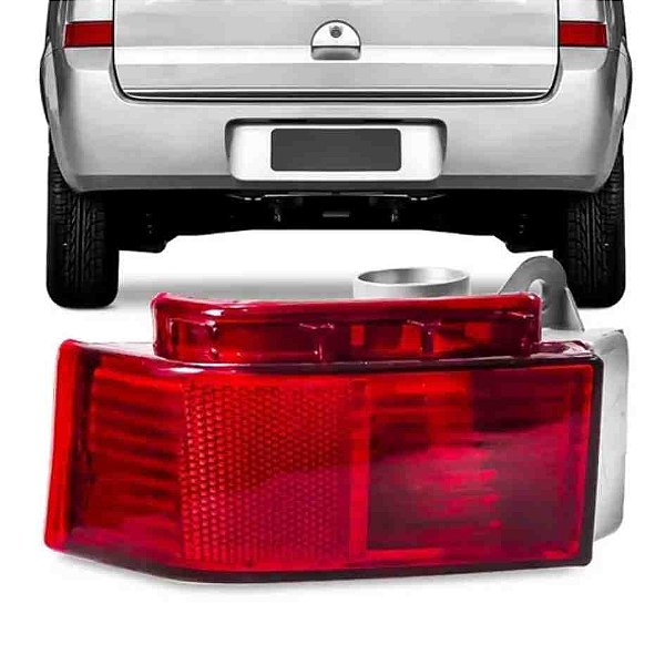 Refletor parachoque neblina do meriva chevrolet de 2003 a 2010 lado esquerdo valeo cod 10270