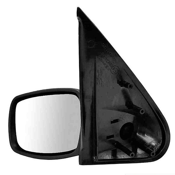 Retrovisor do fiesta ford de 1996 em diante lado esquerdo sem controle metalizado cod 13210