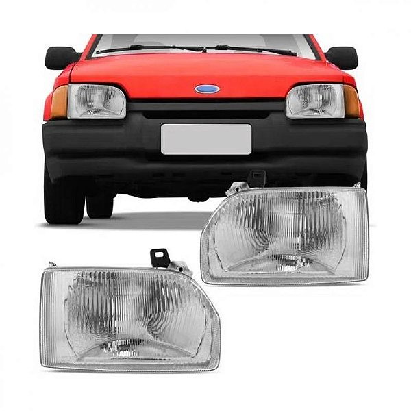 Farol escort ford de 1987 a 1995 e verona ford e apollo volkswagen de 1990 a 1992 lado esquerdo incluindo escort hobby