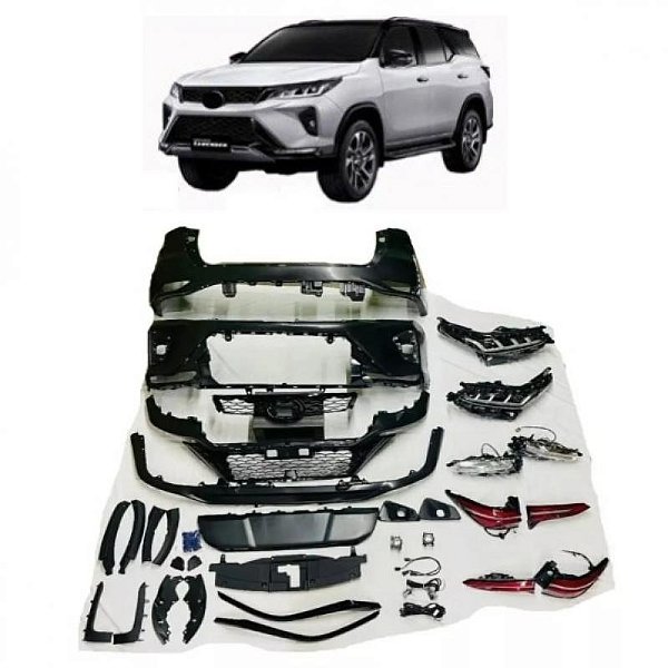 Kit de transformação hilux sw4 toyota de 2016 a 2025 diamond 2023