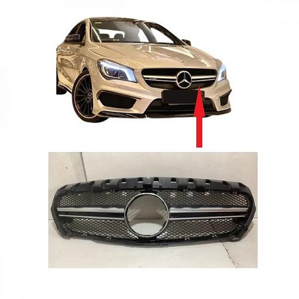 Grade do radiador cla 45 mercedes benz de 2015 a 2018 AMG