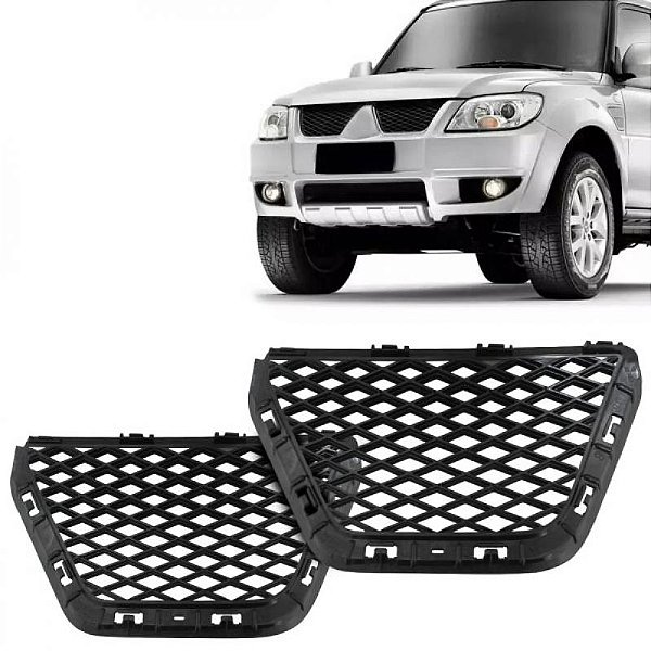 Grade do radiador pajero tr4 mitsubishi de 2009 a 2015 lado esquerdo
