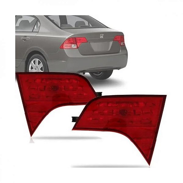 Lanterna accord honda de 1992 a 1993 traseira externa lado direito cupê e sedã