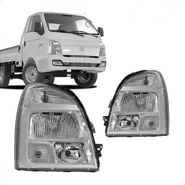 Farol hr hyundai de 2023 a 2025 lado esquerdo