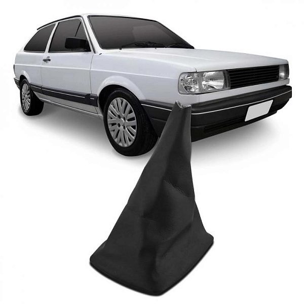 Coifa de câmbio gol volkswagen de 1987 a 1999 preta com encaixe pequeno