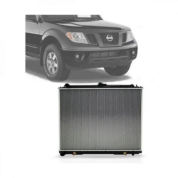Radiador frontier nissan de 2008 a 2016 diesel com câmbio automático ou manual