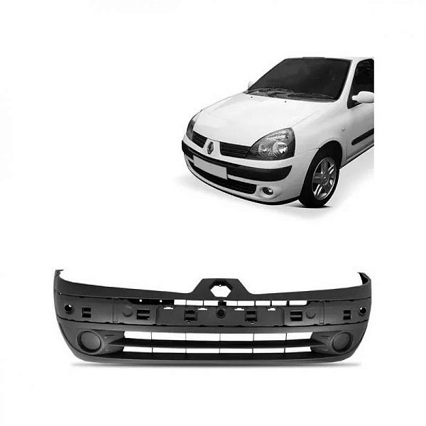 Para choque clio renault de 2003 a 2006 dianteiro primer
