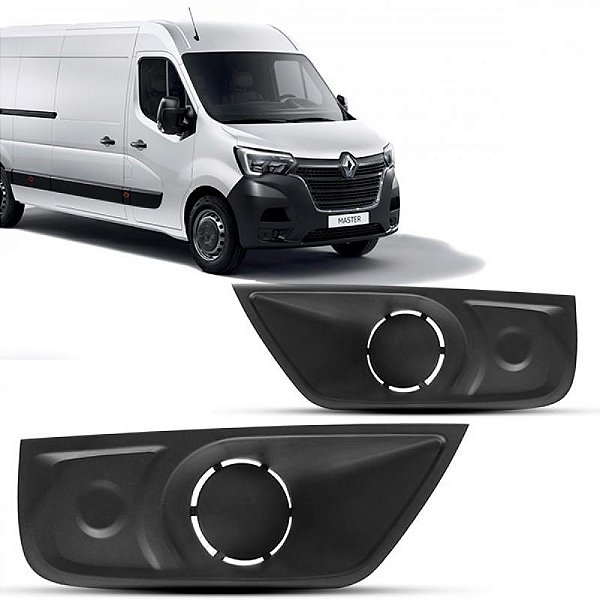Grade lateral do para choque master renault de 2022 a 2025 dianteira lado esquerdo