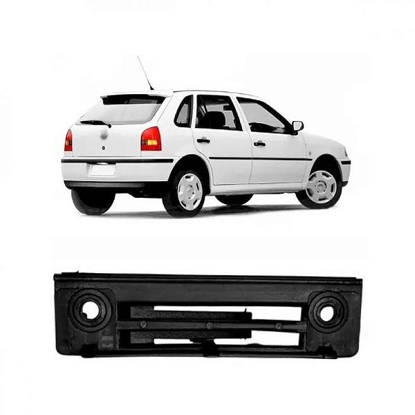 Guia do para choque gol volkswagen de 1999 a 2003 traseiro lado esquerdo geração 3 ponteira para choque