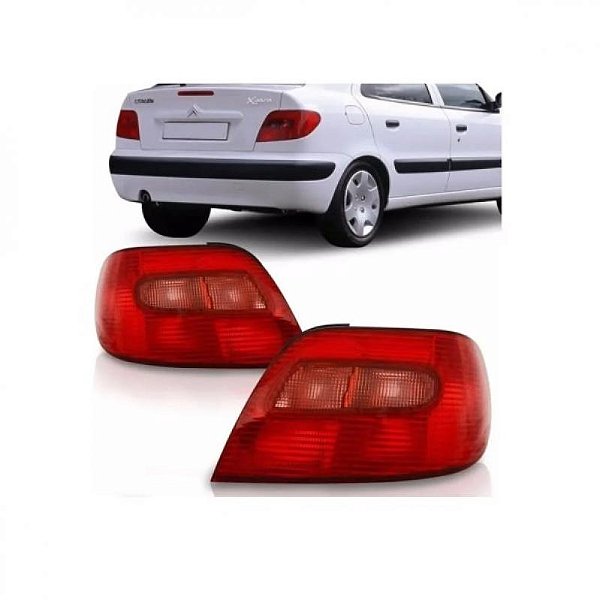 Lanterna xsara citroën de 2001 a 2004 traseira lado direito
