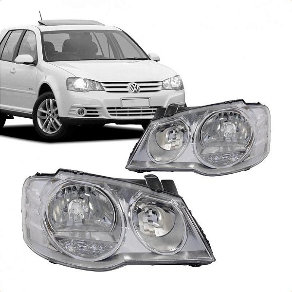 Lanterna parati volkswagen de 2006 a 2010 traseira lado direito fumê geração quatro