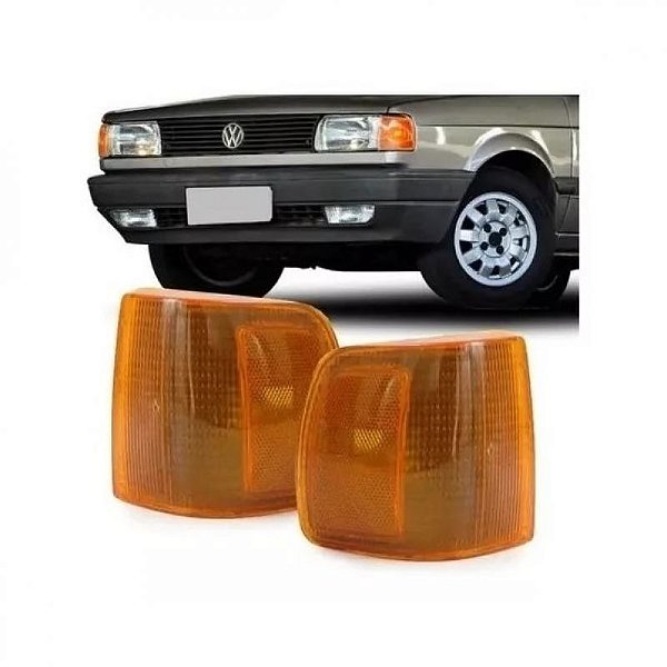 Lanterna gol volkswagen de 1991 a 1996 dianteira lado direito âmbar amarela