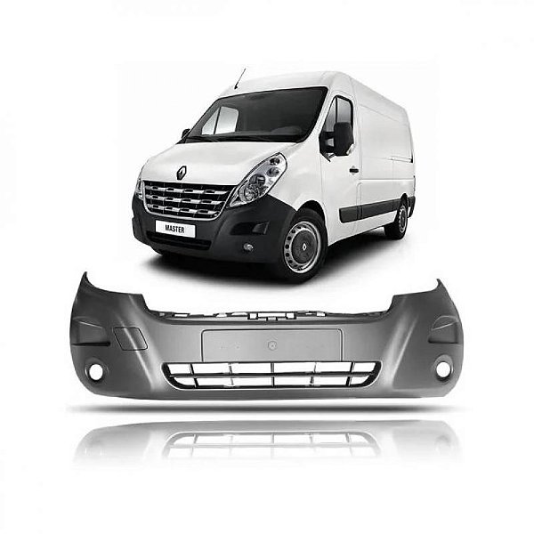 Para choque master renault de 2013 a 2022 dianteiro com furo