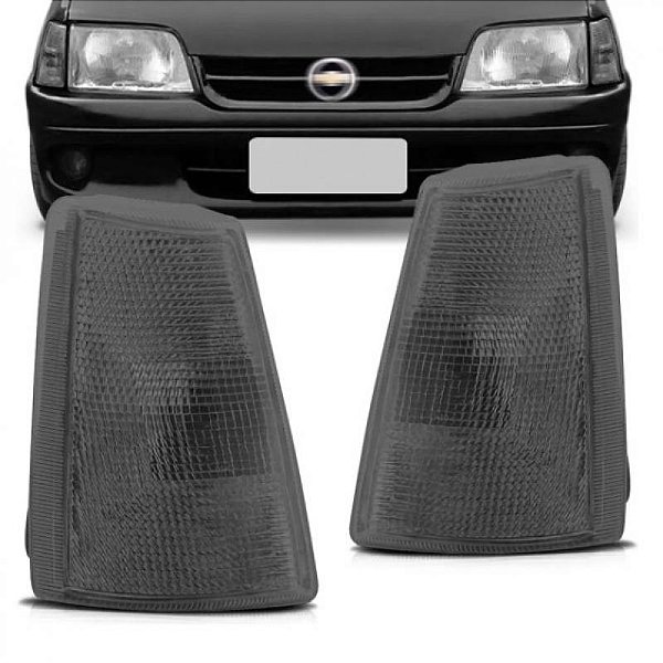 Lanterna kadett e ipanema chevrolet de 1989 a 1998 dianteira lado direito fumê