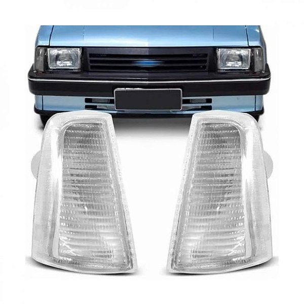 Lanterna chevette chevrolet de 1983 a 1996 lado esquerdo dianteira cristal modelo cibie