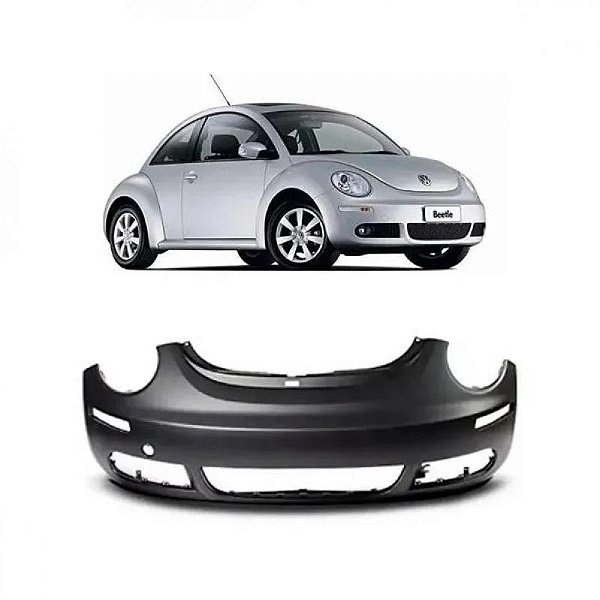 Para choque new beetle volkswagen de 2006 a 2011 dianteiro preto