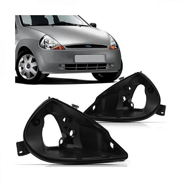 Carcaça do farol ka ford de 1996 a 2007 lado direito