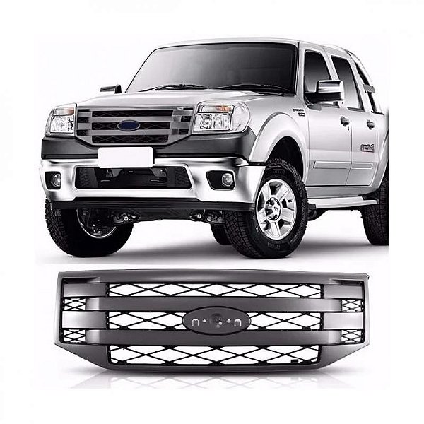 Grade do radiador ranger ford de 2010 a 2012 acabamento em primer