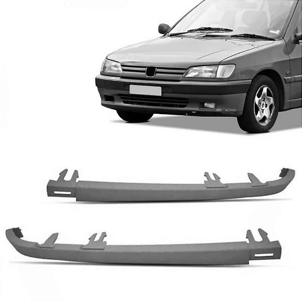 Friso de farol 306 peugeot de 1993 a 1997 lado direito com acabamento em primer