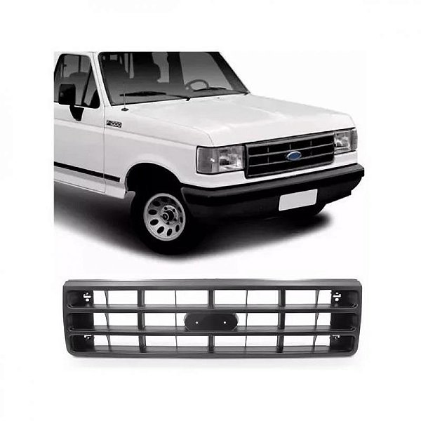 Grade do radiador f1000 ford de 1993 a 1996 cinza