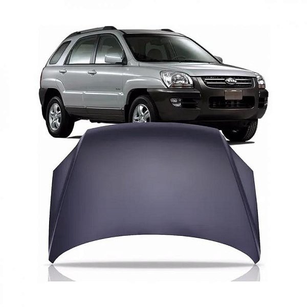 Capô sportage kia de 2005 a 2010