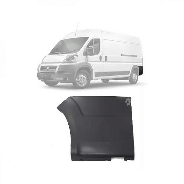 Friso ducato fiat jumper citroën boxer peugeot de 2018 a 2025 lateral traseiro lado esquerdo