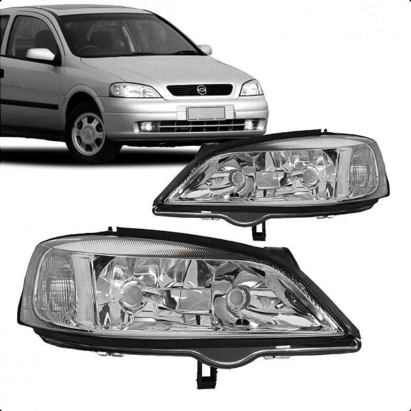 Farol astra chevrolet de 1998 a 2002 lado esquerdo manual