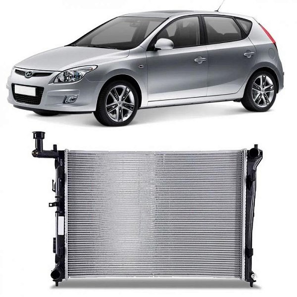 Radiador i30 hyundai de 2009 a 2012 manual