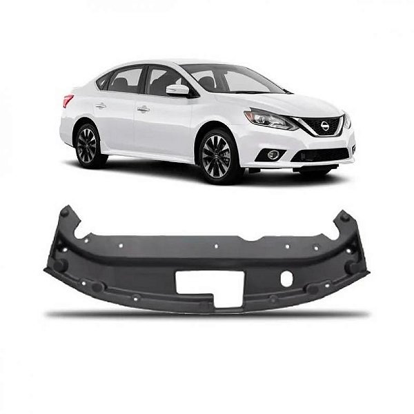 Acabamento do radiador sentra nissan de 2017 a 2020 superior