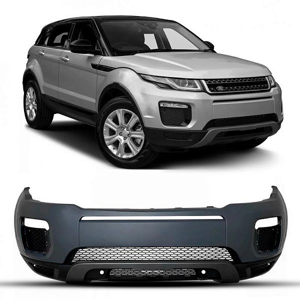 Para choque evoque land rover de 2016 a 2018 dianteiro versão se sem furo para esguicho e com furo para sensor
