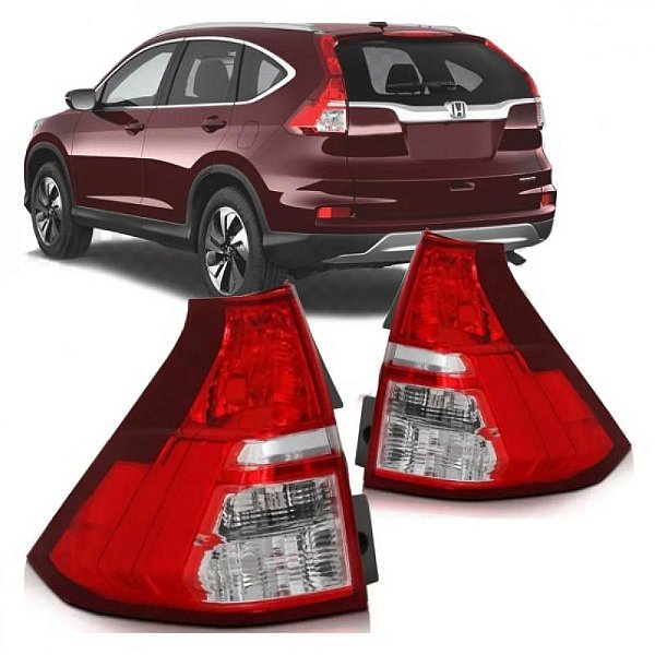 Lanterna crv honda de 2015 a 2017 traseira inferior lado esquerdo com soquete
