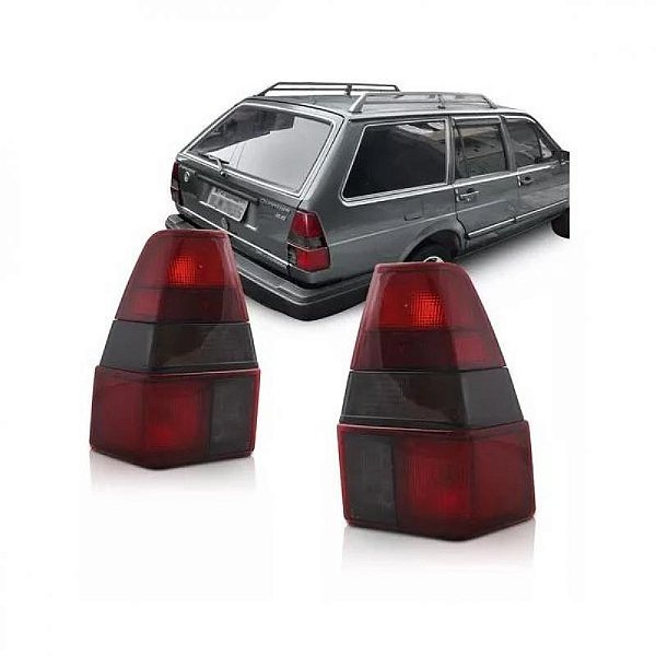 Lanterna quantum volkswagen de 1985 a 1991 traseira lado esquerdo fumê