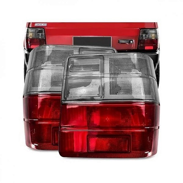 Lente uno fiat de 1984 a 2003 traseira lado direito fumê