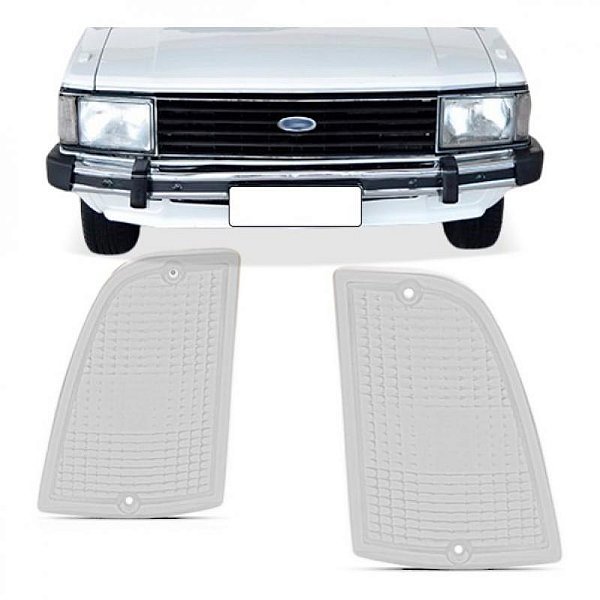 Lente corcel ford de 1978 a 1984 lado esquerdo dianteira cristal
