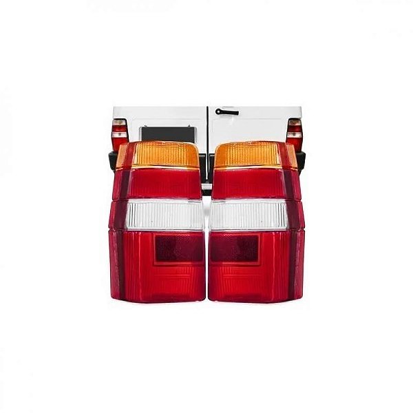 Lente de lanterna fiorino fiat de 1986 a 1997 traseira lado esquerdo tricolor modelo cibie