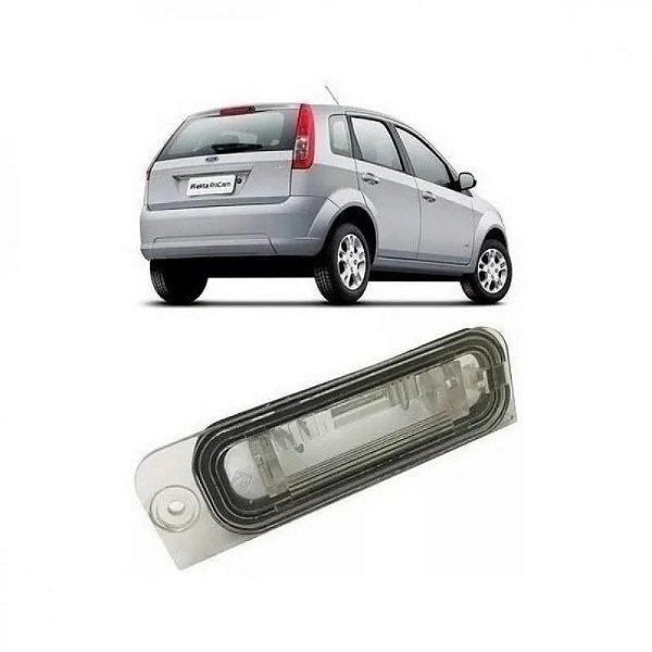 Lanterna de placa fiesta ford de 2003 a 2010